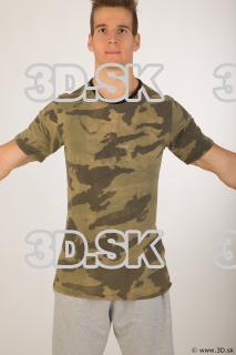 Upper body army tshirt of Timothy 0001